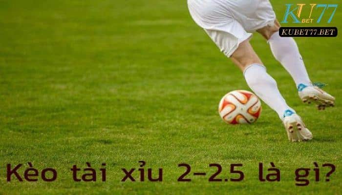 Tổng quan kèo tài xỉu 2-2.5 là gì?